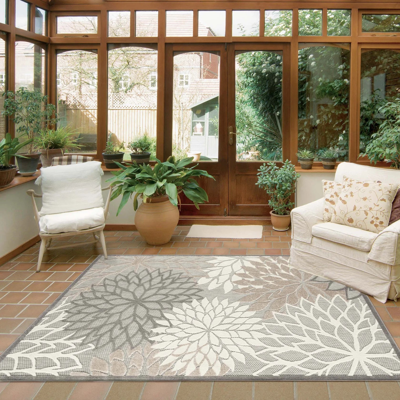 The Best Materials for Outdoor Rugs Rug Queen