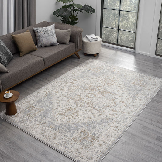 Lavish 720 Frost - Detail View | Rug Queen Australia