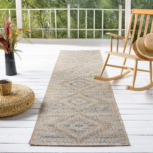 Ash Terrace 550 Hallway Runner Rug - Detail View | Rug Queen Australia