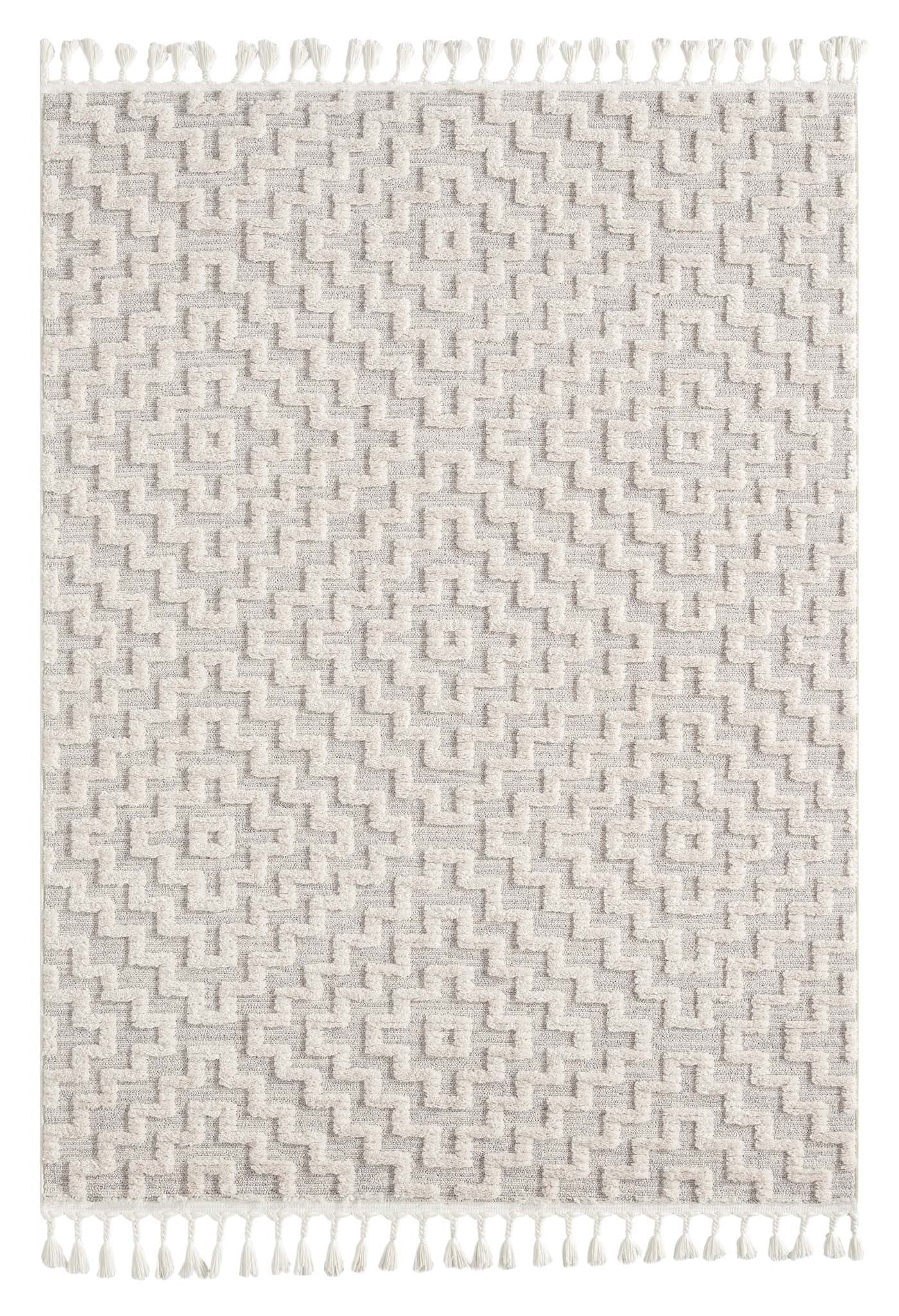 Alpine 3631 Light Grey Rectangle Rug