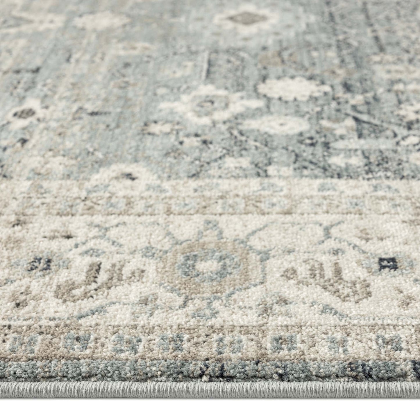 Austin 2203 Light Blue Hallway Runner