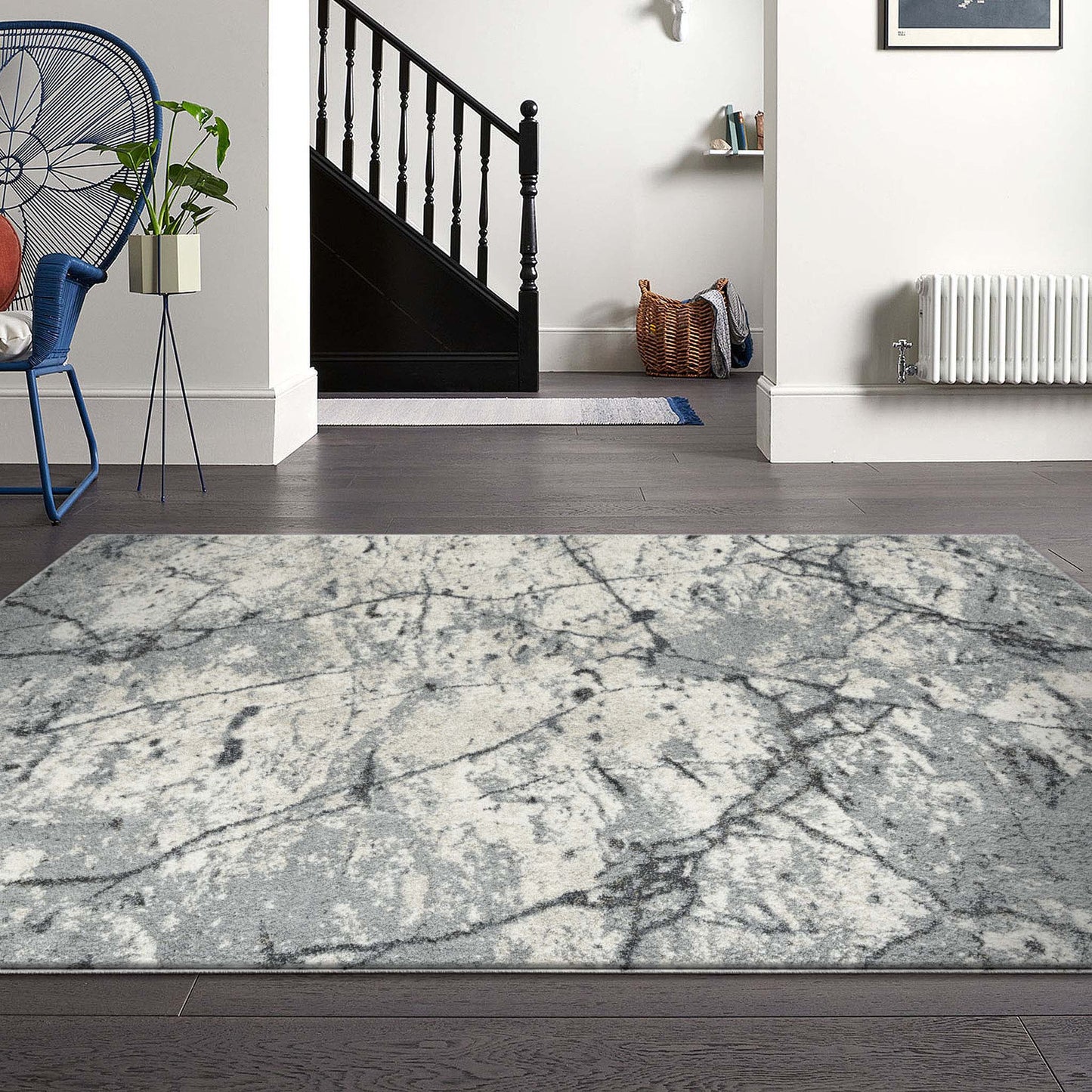 Bailey 637 Light Grey Rectangle Rug