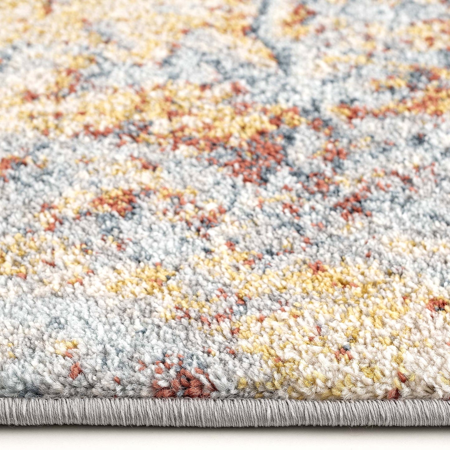 Canyon 281 Dark Grey Round Rug
