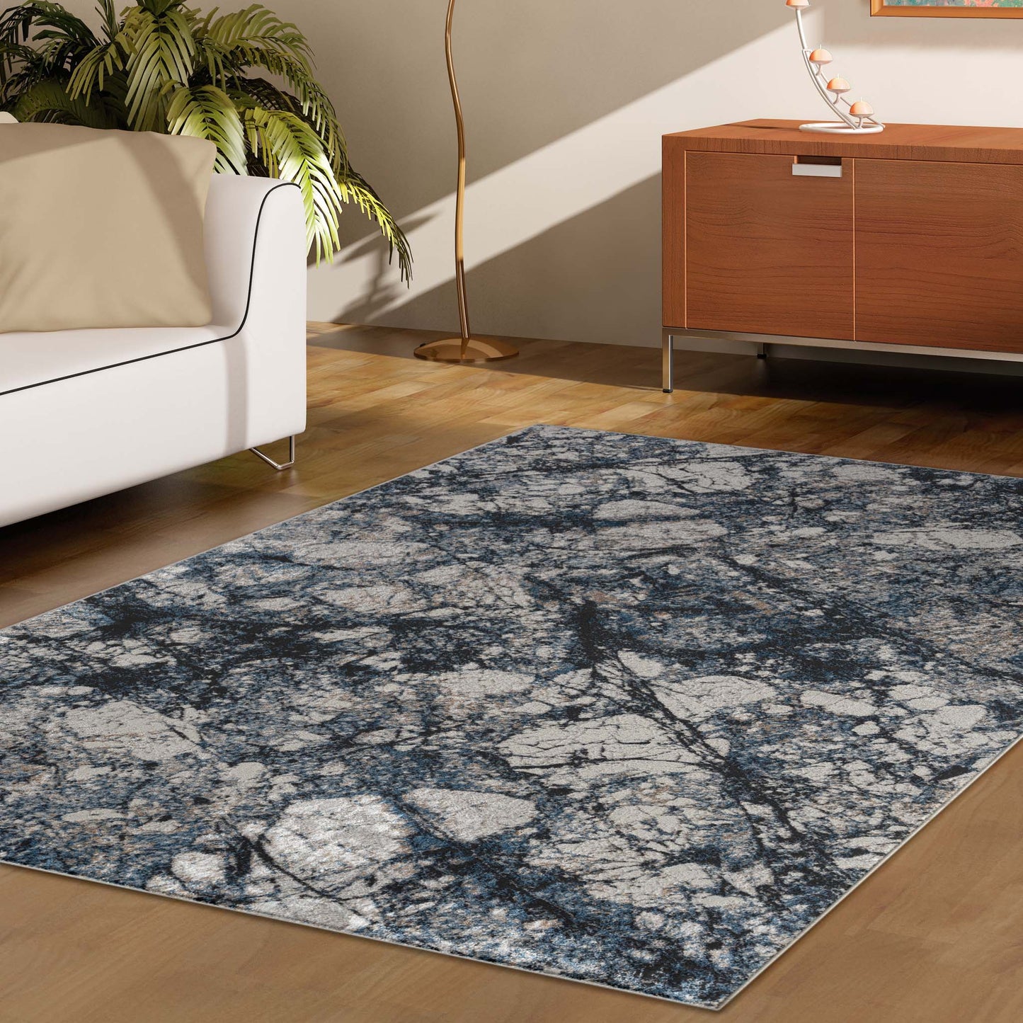 Clare 141 Grey Rectangle Rug