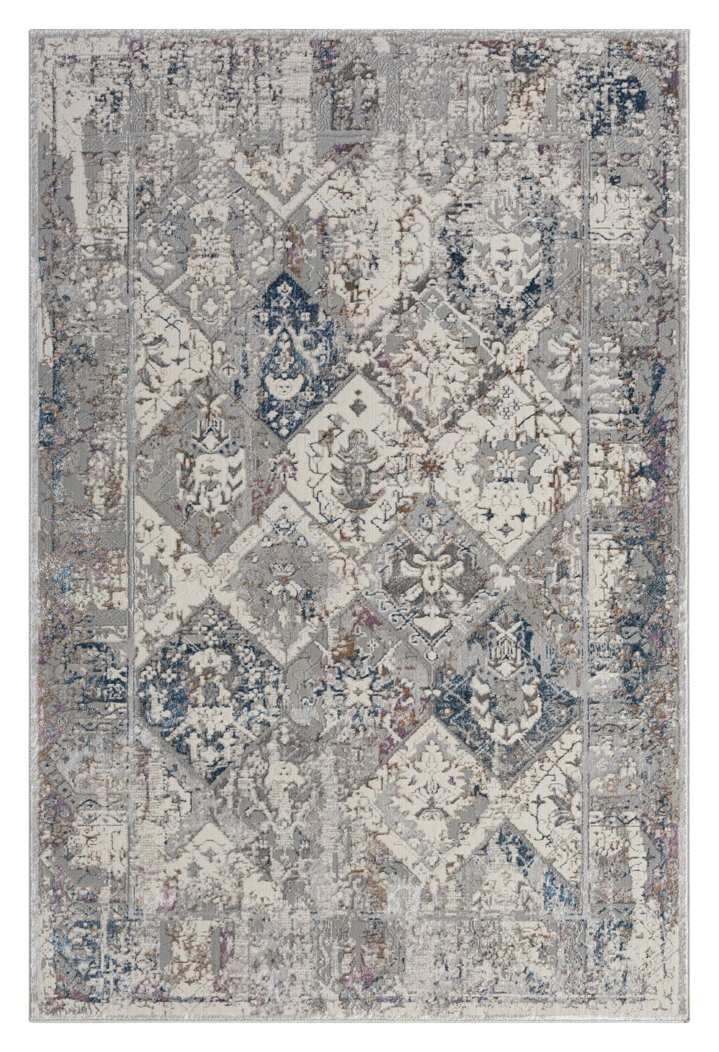 Clare 642 Grey Rectangle Rug