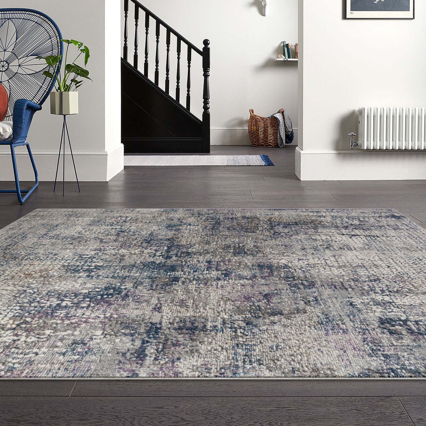 Clare 647 Grey Rectangle Rug