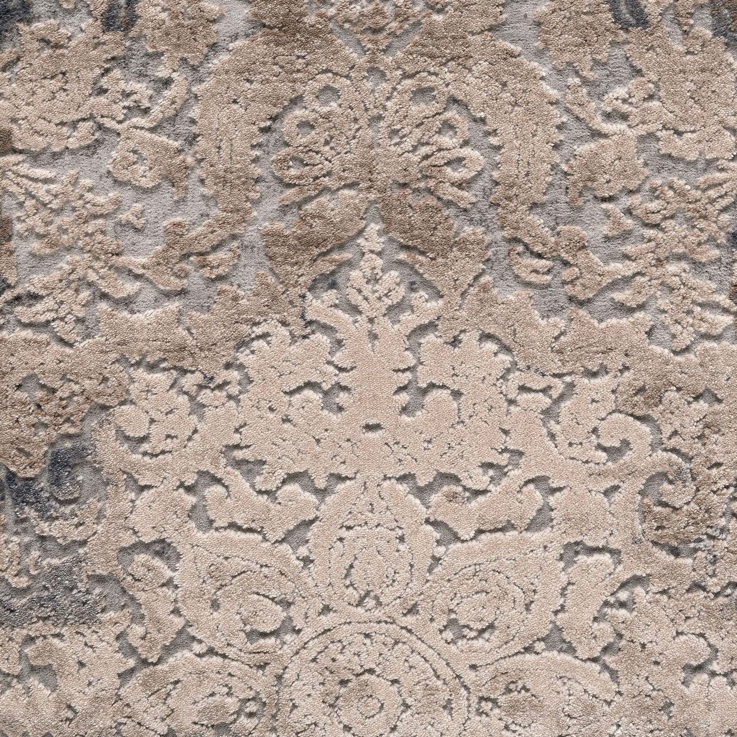 Envy 463 Grey Round Rug