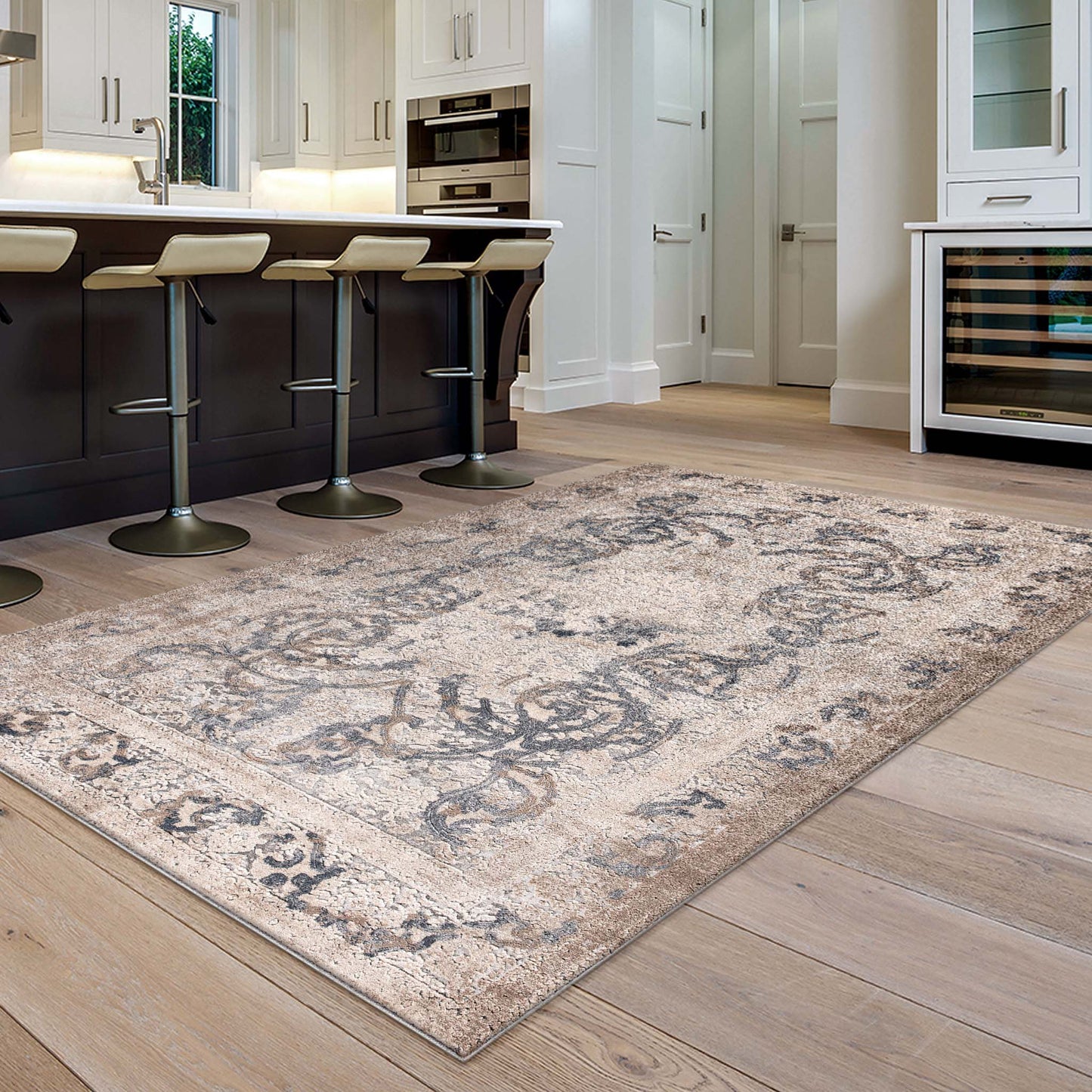 Envy 463 Grey Rectangle Rug