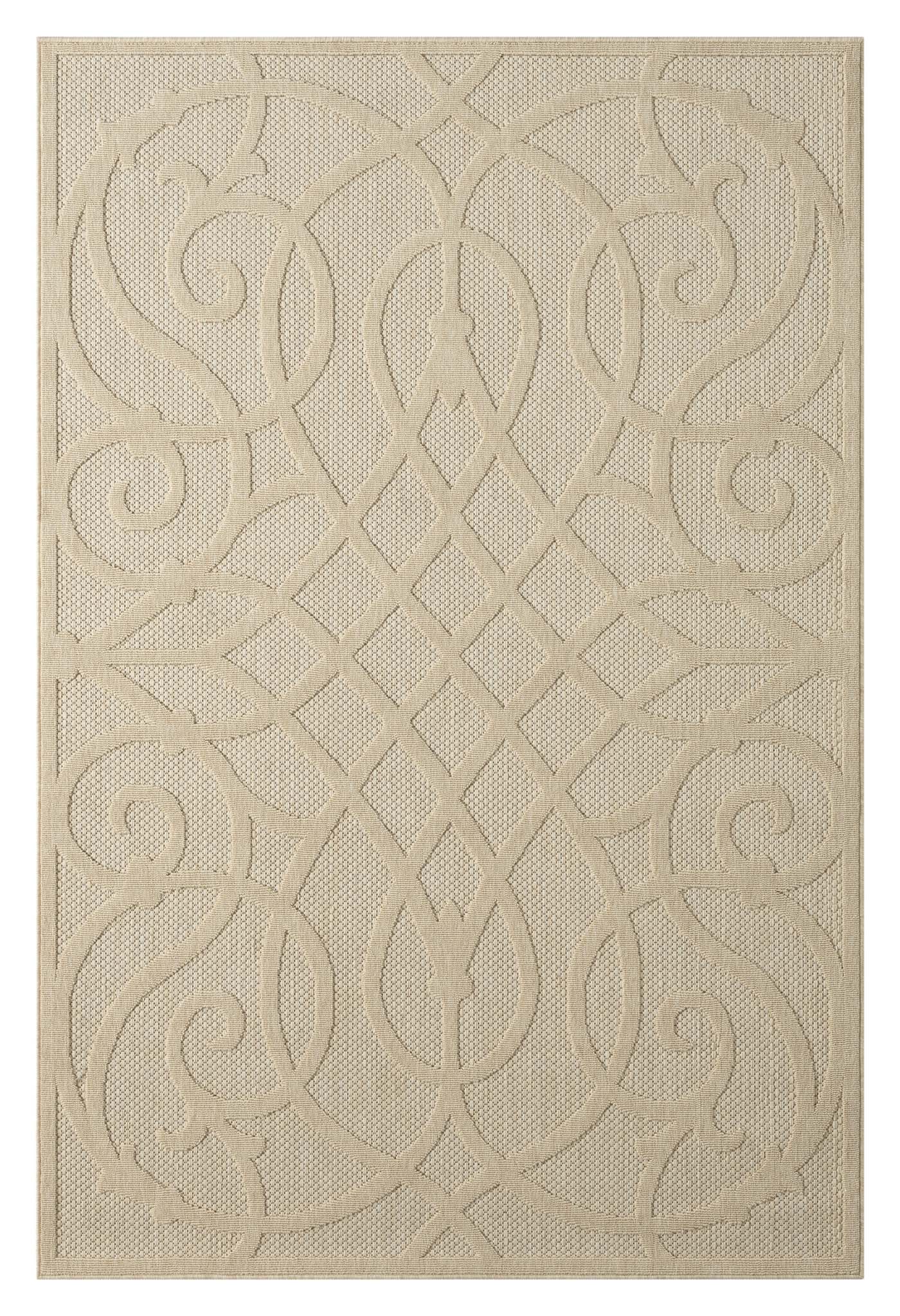 Havana 351 Cream Rectangle Rug