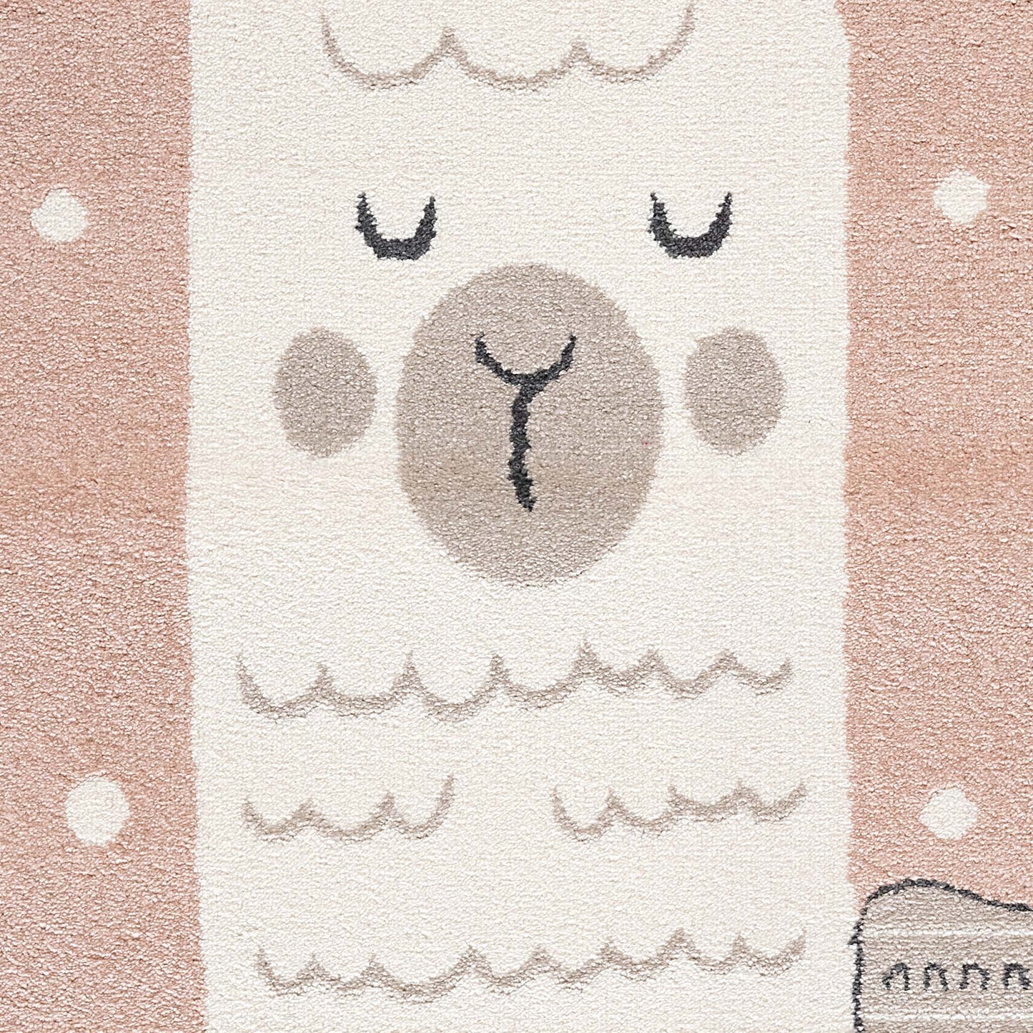 Kidszoo 2437 Pink Rectangle Rug