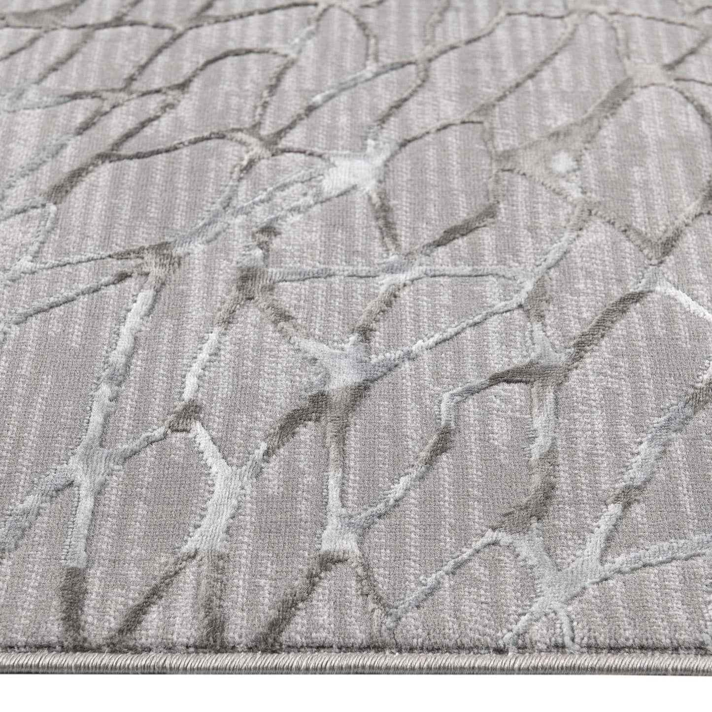 Lotus 2322 Grey Round Rug