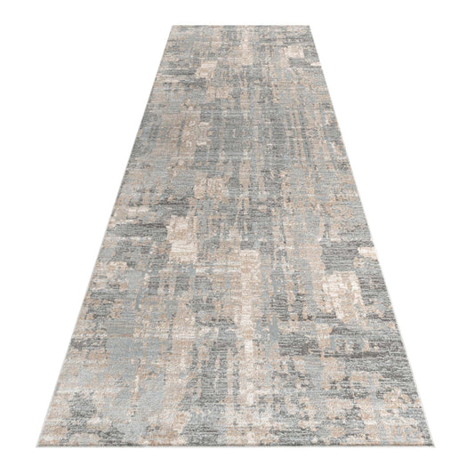 Lotus 2617 Light Grey Hallway Runner