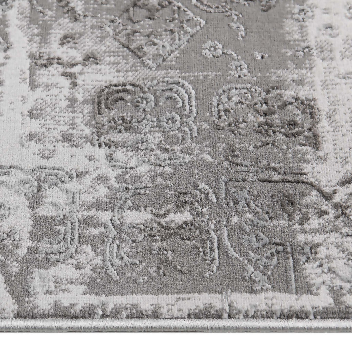 Lotus 2729 Light Grey Hallway Runner
