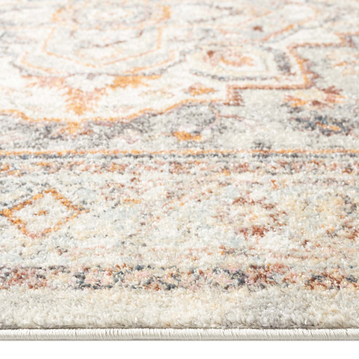 Luna 7405 Grey Round Rug