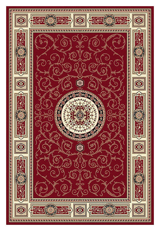 Palace 7647 Red Rectangle Rug