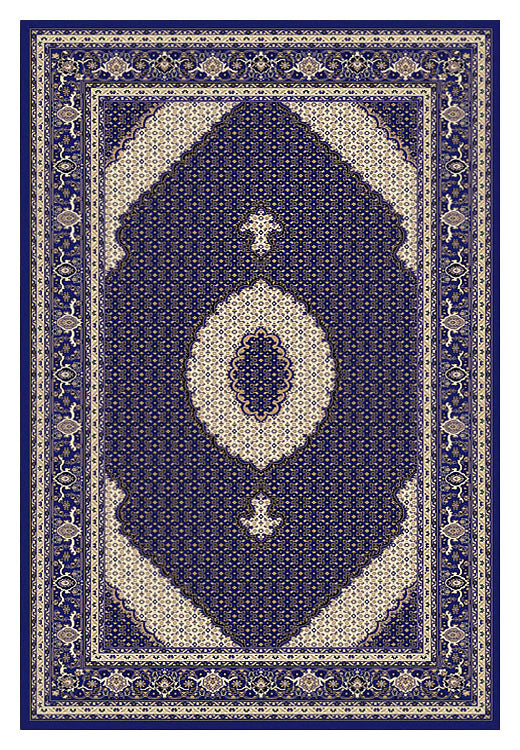 Palace 7650 Dark Blue Rectangle Rug