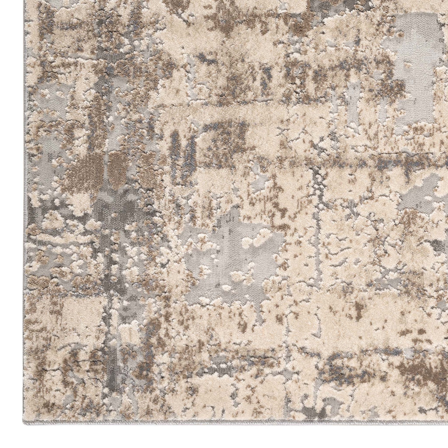 Siena 378 Light Grey Hallway Runner