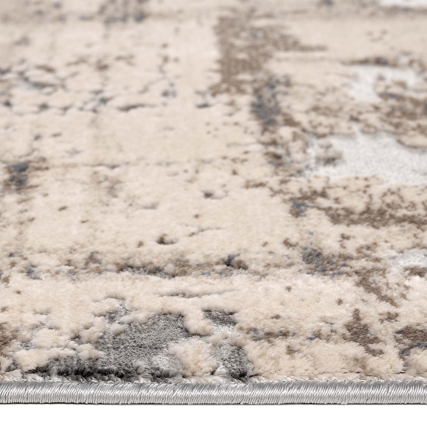 Siena 378 Light Grey Hallway Runner