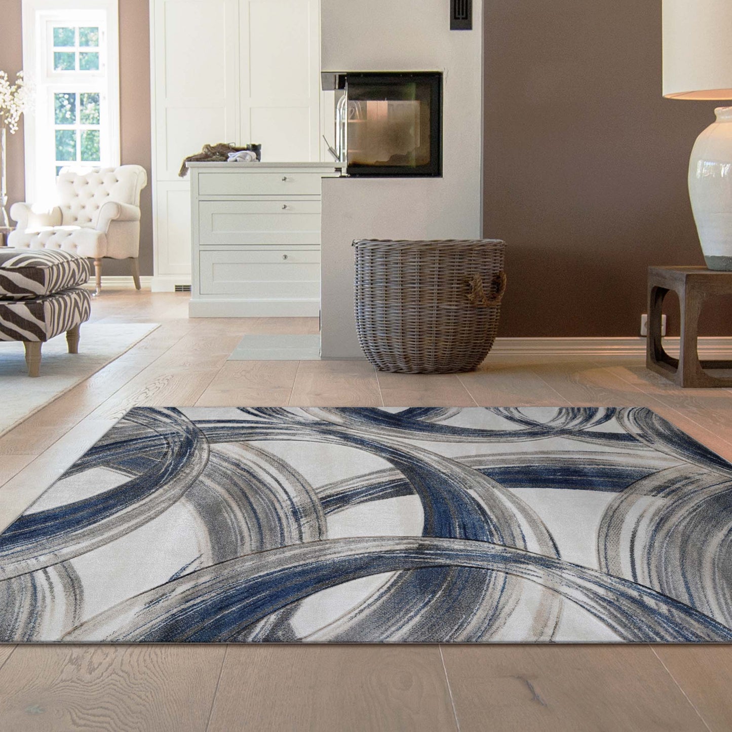 Sungate 1068 Grey Rectangle Rug