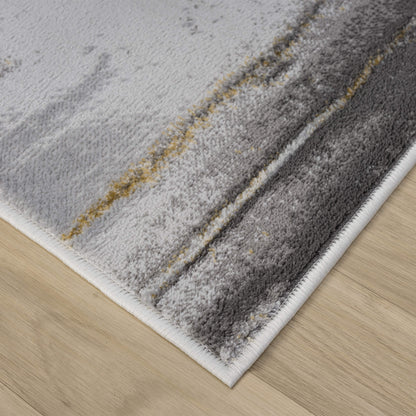 Slate Amber 217 Hallway Runner Rug - Close Up | Rug Queen Australia