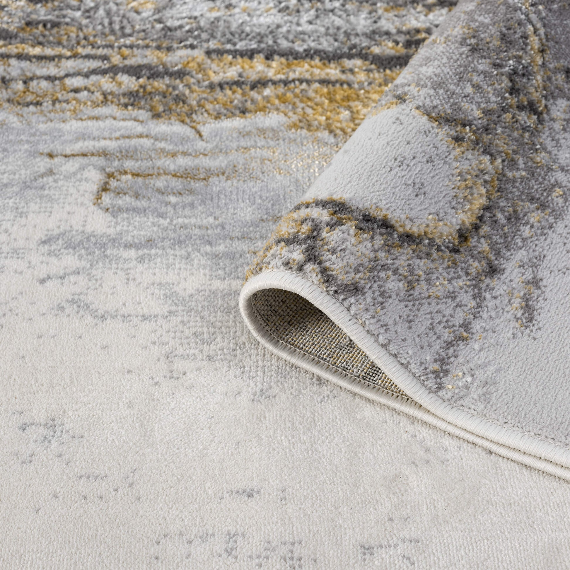 Slate Amber 217 Hallway Runner Rug - Corner | Rug Queen Australia