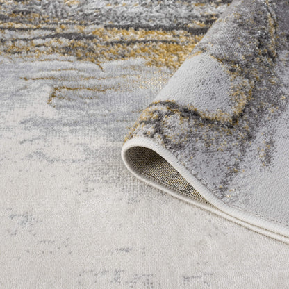 Slate Amber 217 Hallway Runner Rug - Corner | Rug Queen Australia