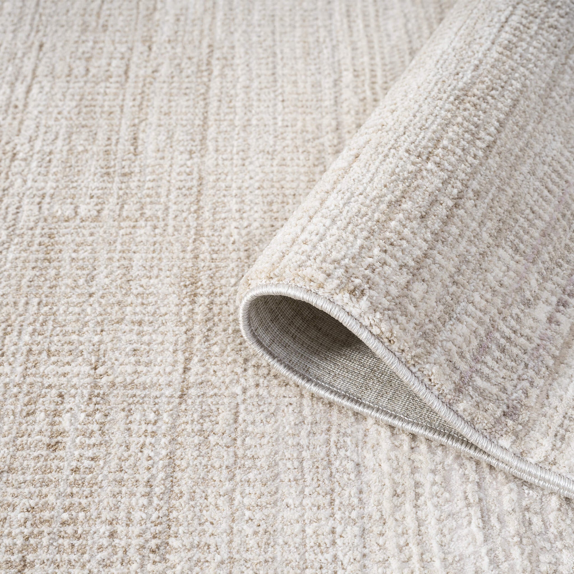 Sand Glamour 721 Hallway Runner Rug - Corner | Rug Queen Australia