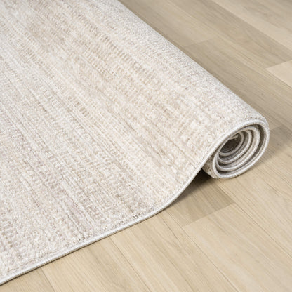 Sand Glamour 721 Hallway Runner Rug - Angle | Rug Queen Australia