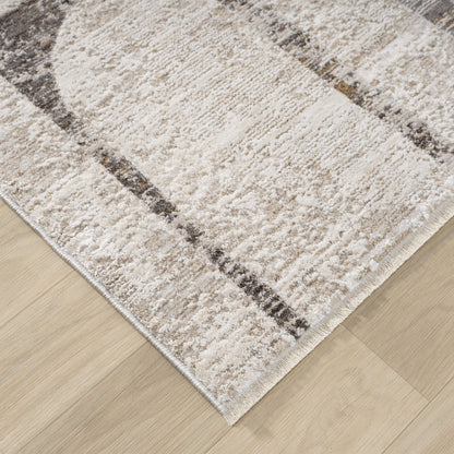 Stone Glamour 722 Hallway Runner Rug - Close Up | Rug Queen Australia