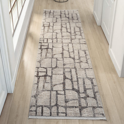 Stone Glamour 722 Hallway Runner Rug - Detail View | Rug Queen Australia