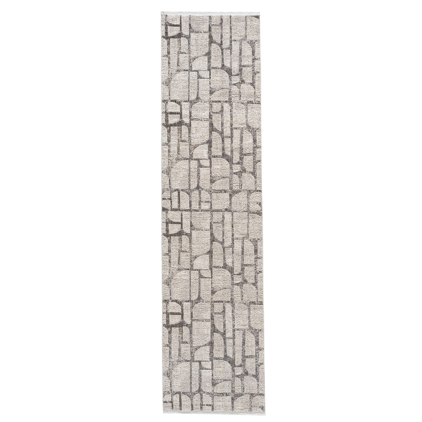 Stone Glamour 722 Hallway Runner Rug | Rug Queen Australia