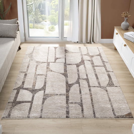 Stone Glamour 722 Rug - Detail View | Rug Queen Australia