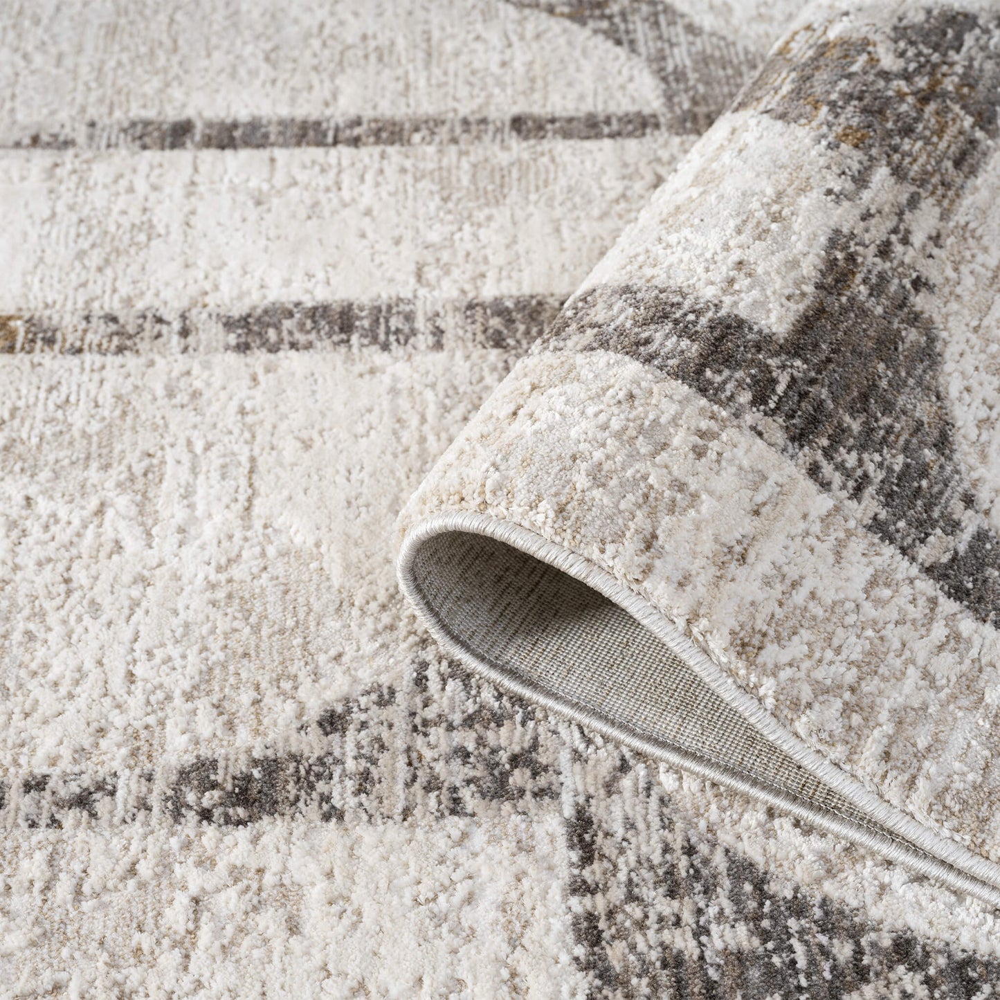 Stone Glamour 722 Rug - Corner | Rug Queen Australia