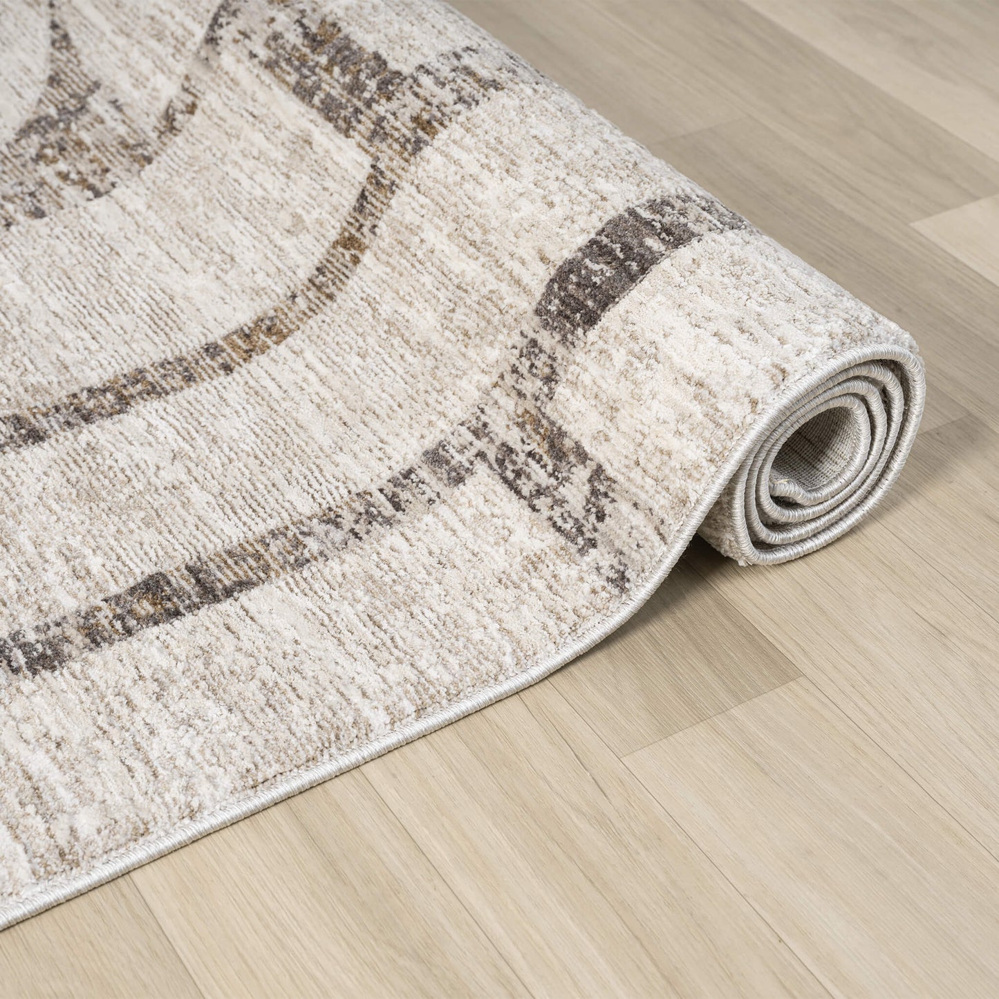 Stone Glamour 722 Rug - Angle | Rug Queen Australia