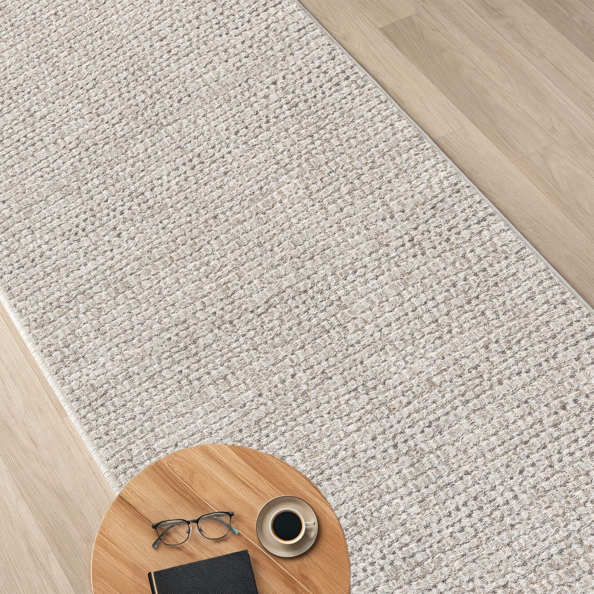 Oak Glamour 724 Hallway Runner Rug - Room Setting | Rug Queen Australia