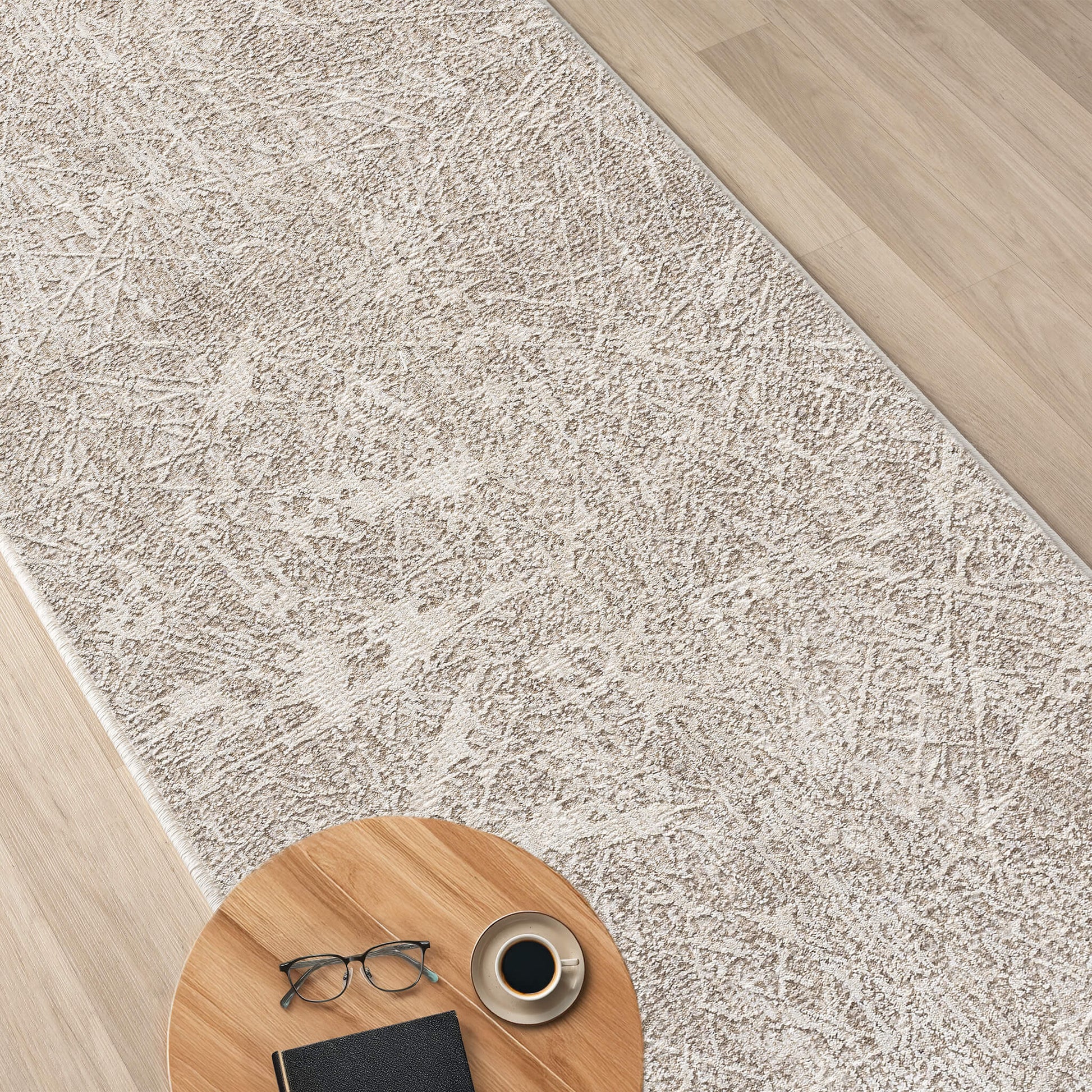 Pearl Glamour 730 Hallway Runner Rug - Room Setting | Rug Queen Australia