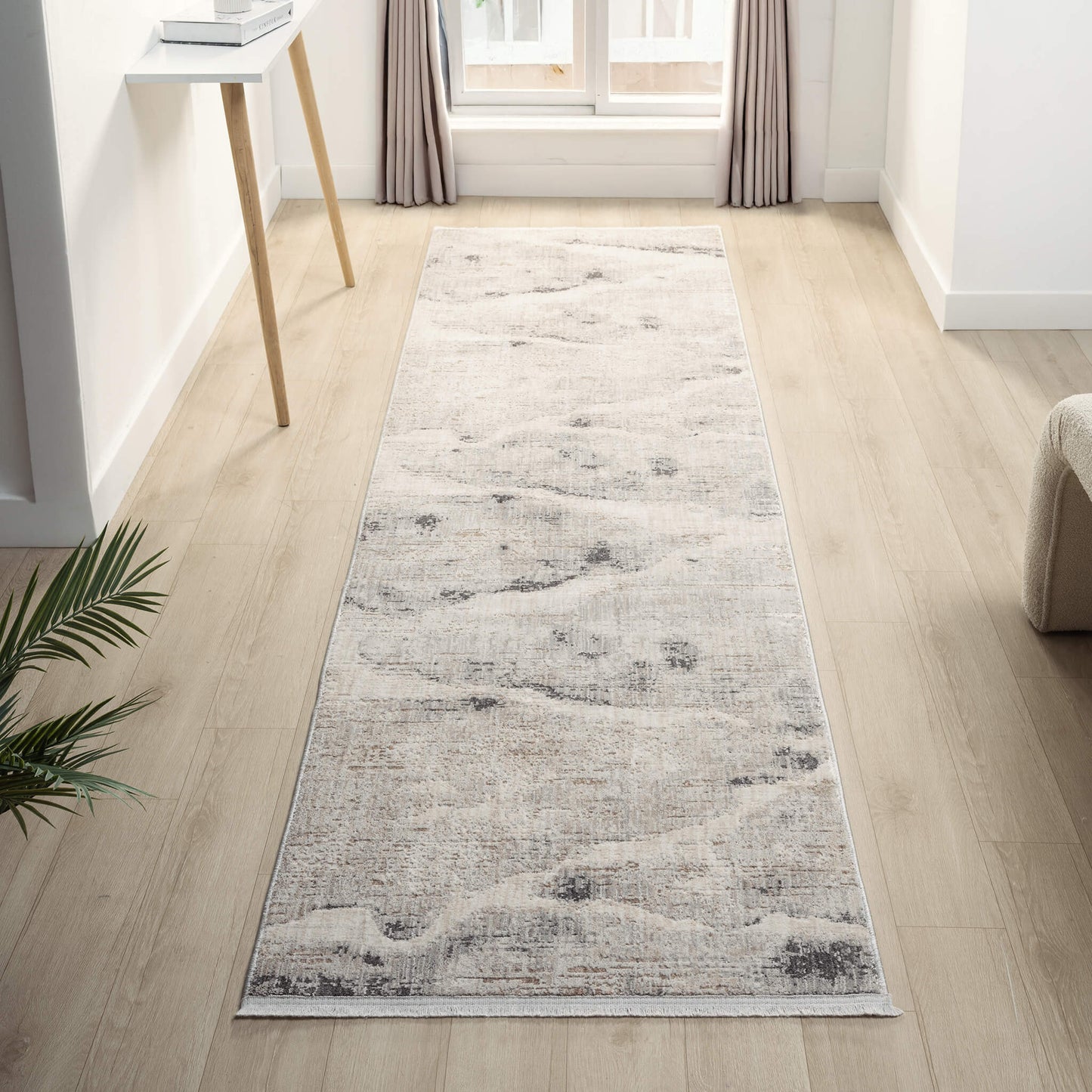 Slate Glamour 731 Hallway Runner Rug - Detail View | Rug Queen Australia