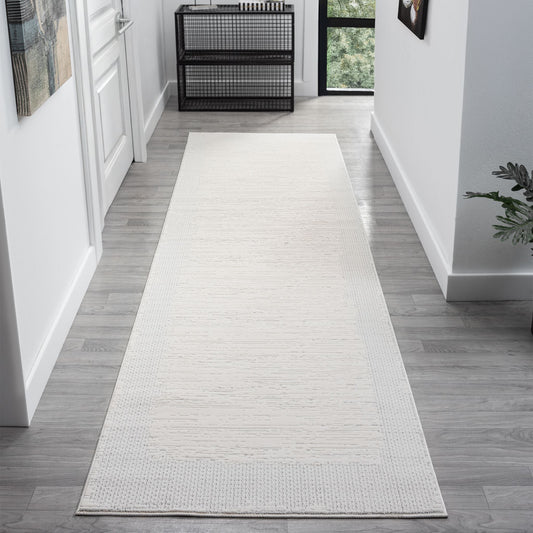 Lavish 715 Ivory Runner - Detail View | Rug Queen Australia