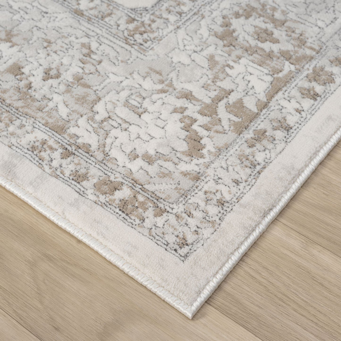 Lavish 716 Pearl Runner - Texture | Rug Queen Australia