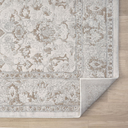 Lavish 716 Pearl Runner - Angle | Rug Queen Australia