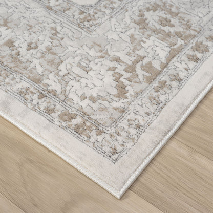 Lavish 716 Pearl - Close Up | Rug Queen Australia
