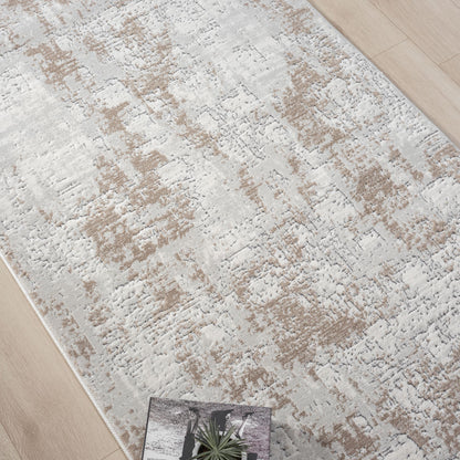 Lavish 718 Stone Runner - Side View | Rug Queen Australia