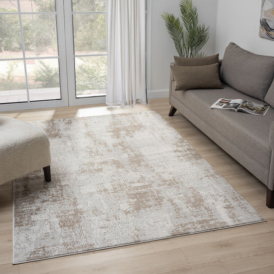 Lavish 718 Stone - Detail View | Rug Queen Australia