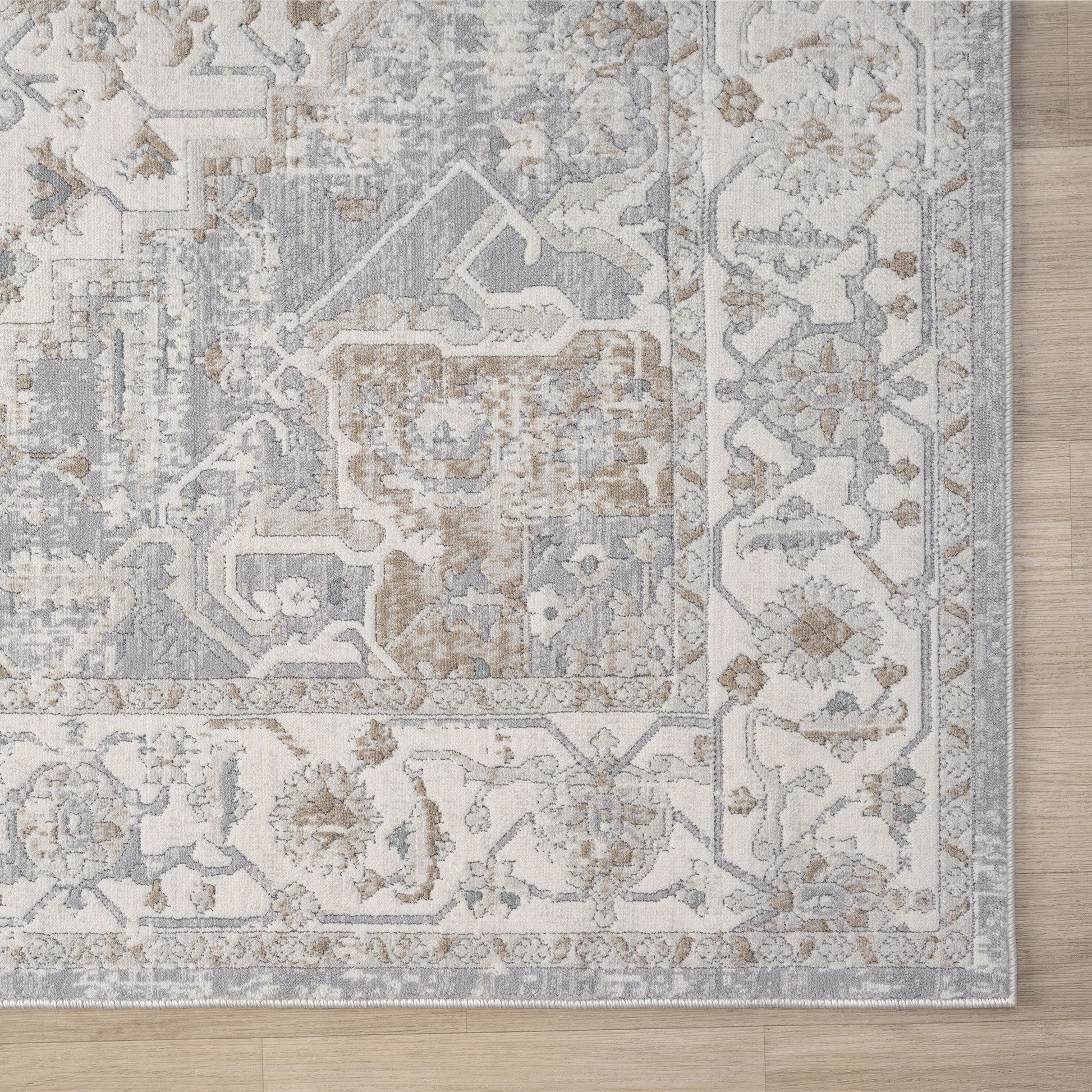 Lavish 720 Frost - Close Up | Rug Queen Australia