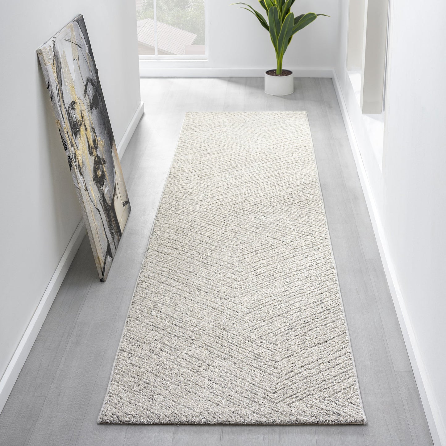 Oak Nature 494 Hallway Runner Rug - Detail View | Rug Queen Australia