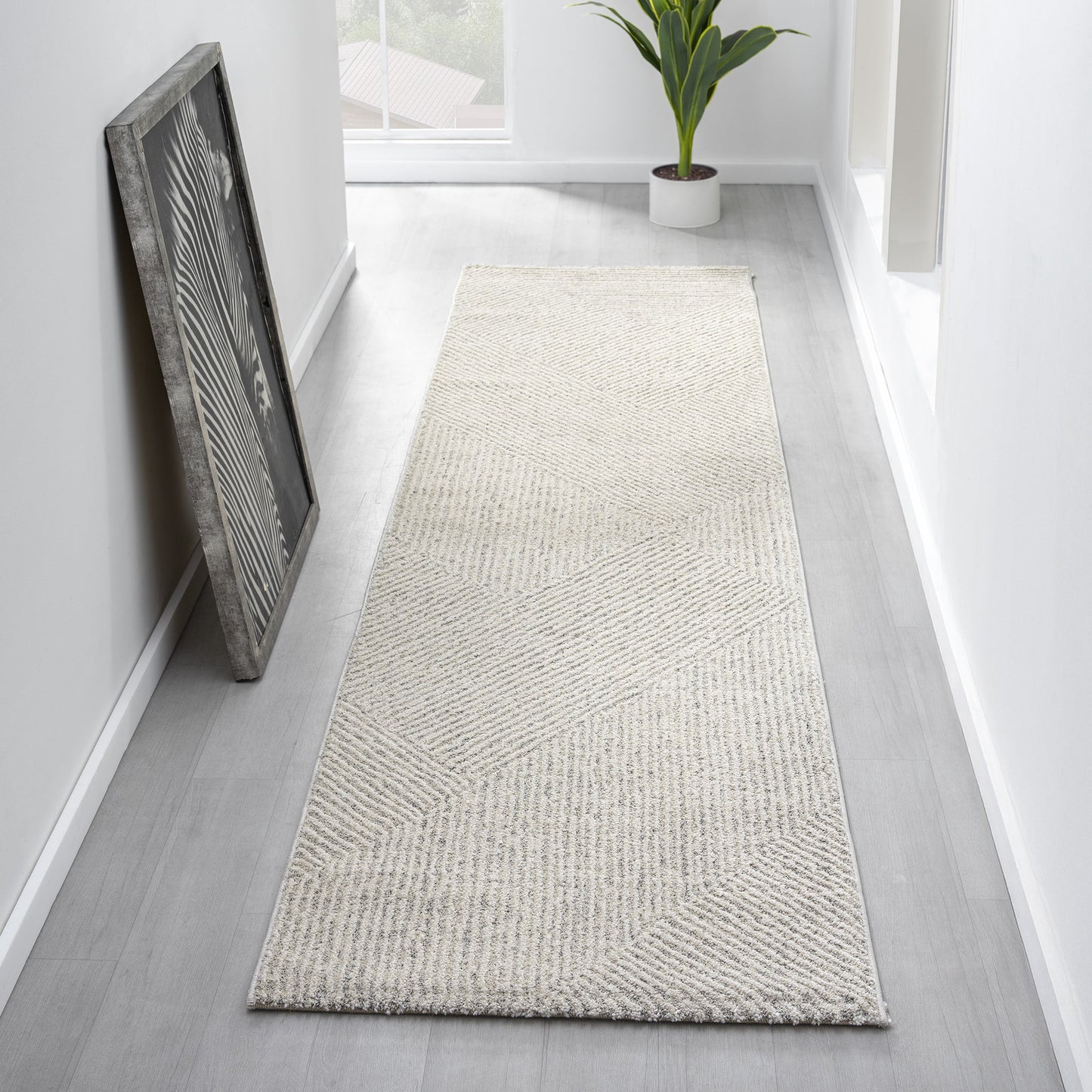 Sand Nature 495 Hallway Runner Rug - Detail View | Rug Queen Australia