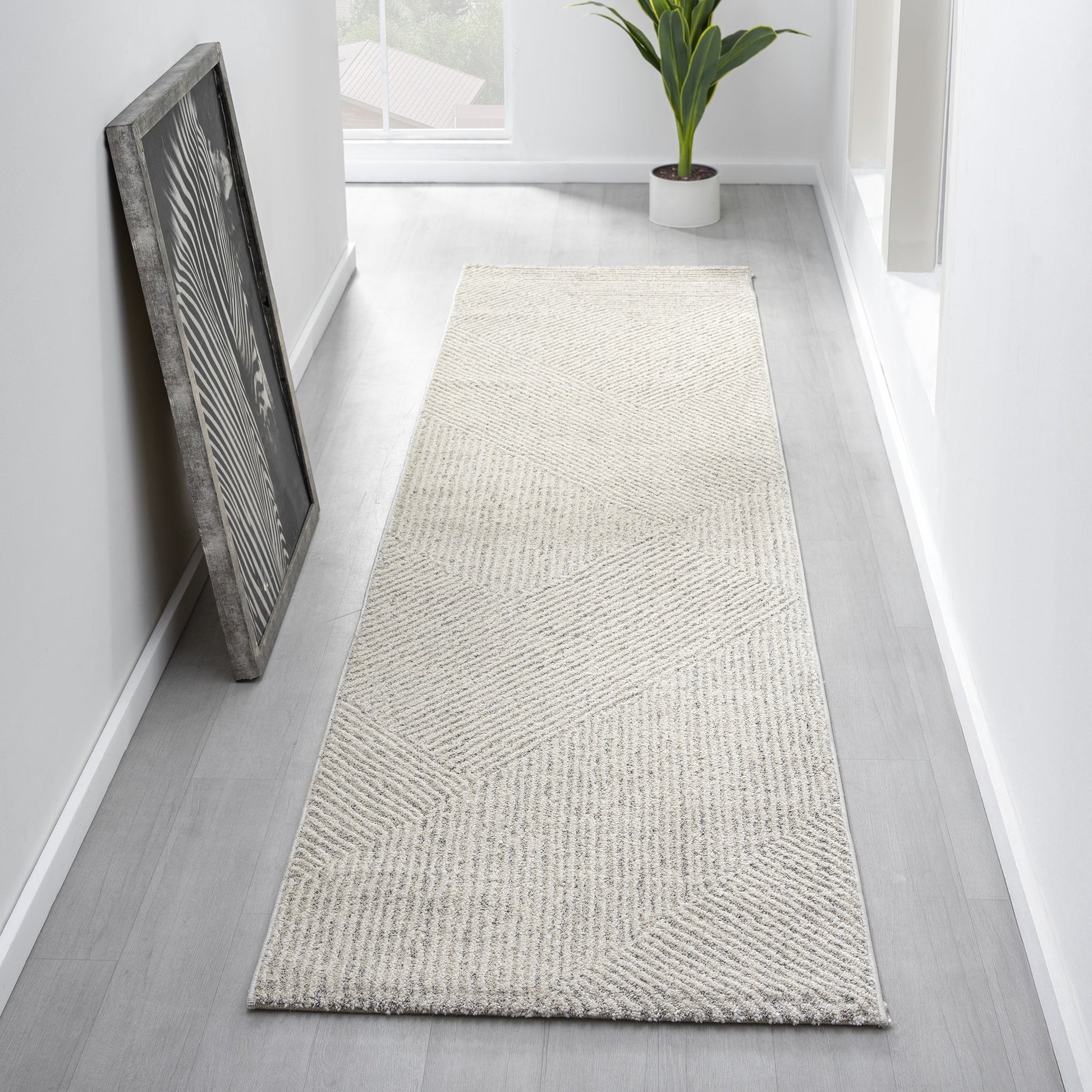 Sand Nature 495 Hallway Runner Rug - Detail View | Rug Queen Australia