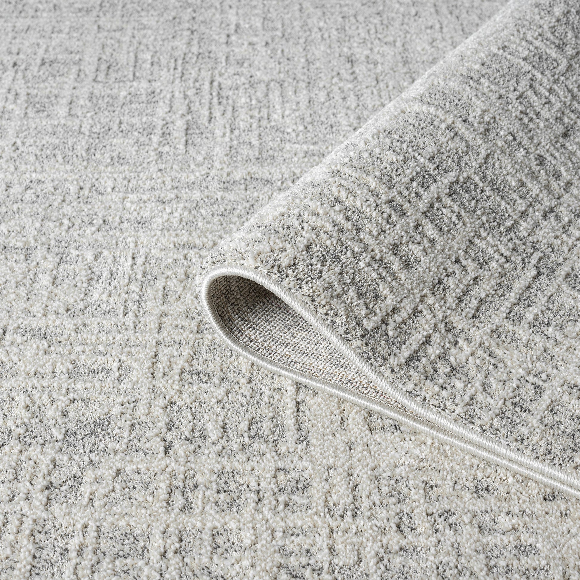Linen Nature 497 Hallway Runner Rug - Corner | Rug Queen Australia