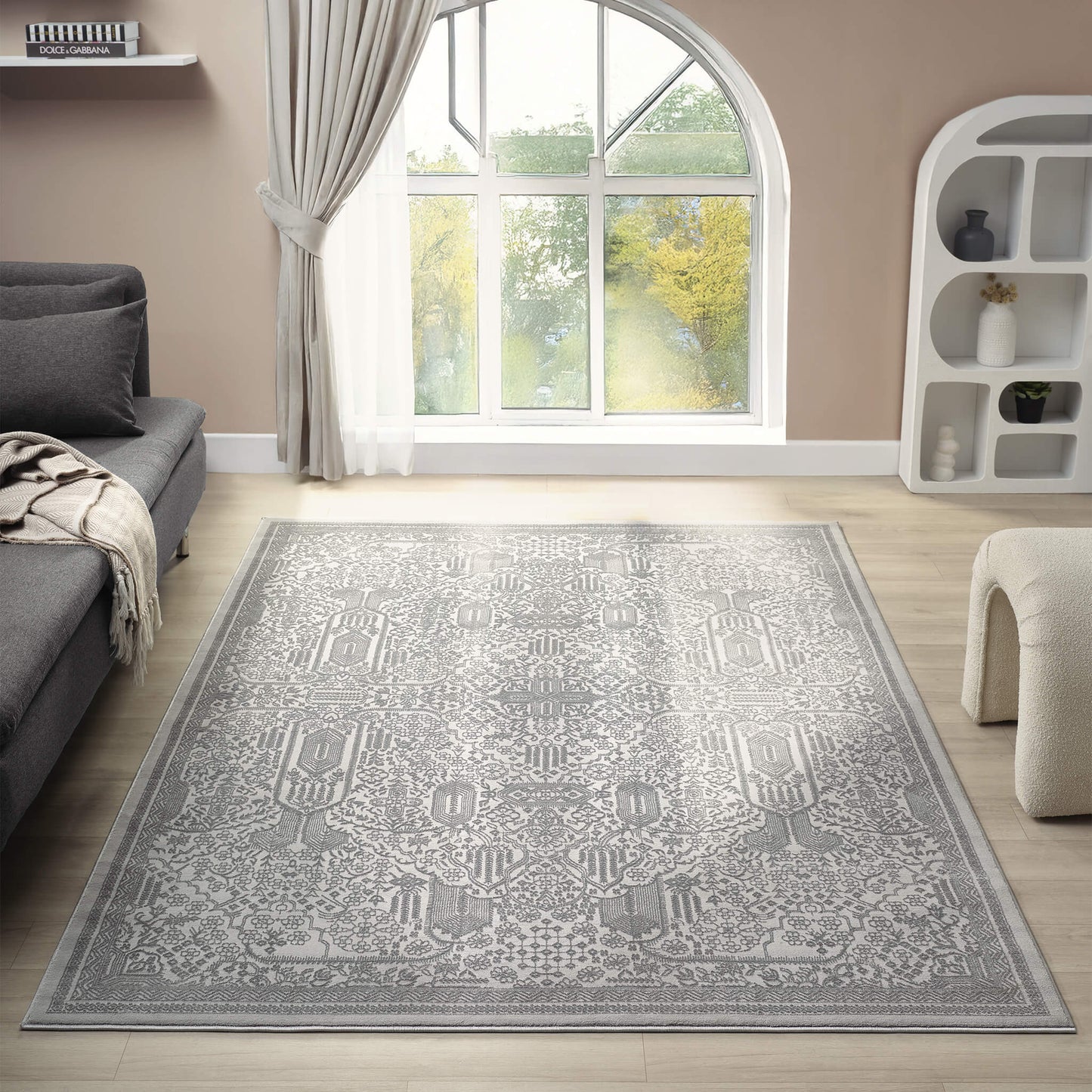 Granite Noble 775 Rug - Detail View | Rug Queen Australia