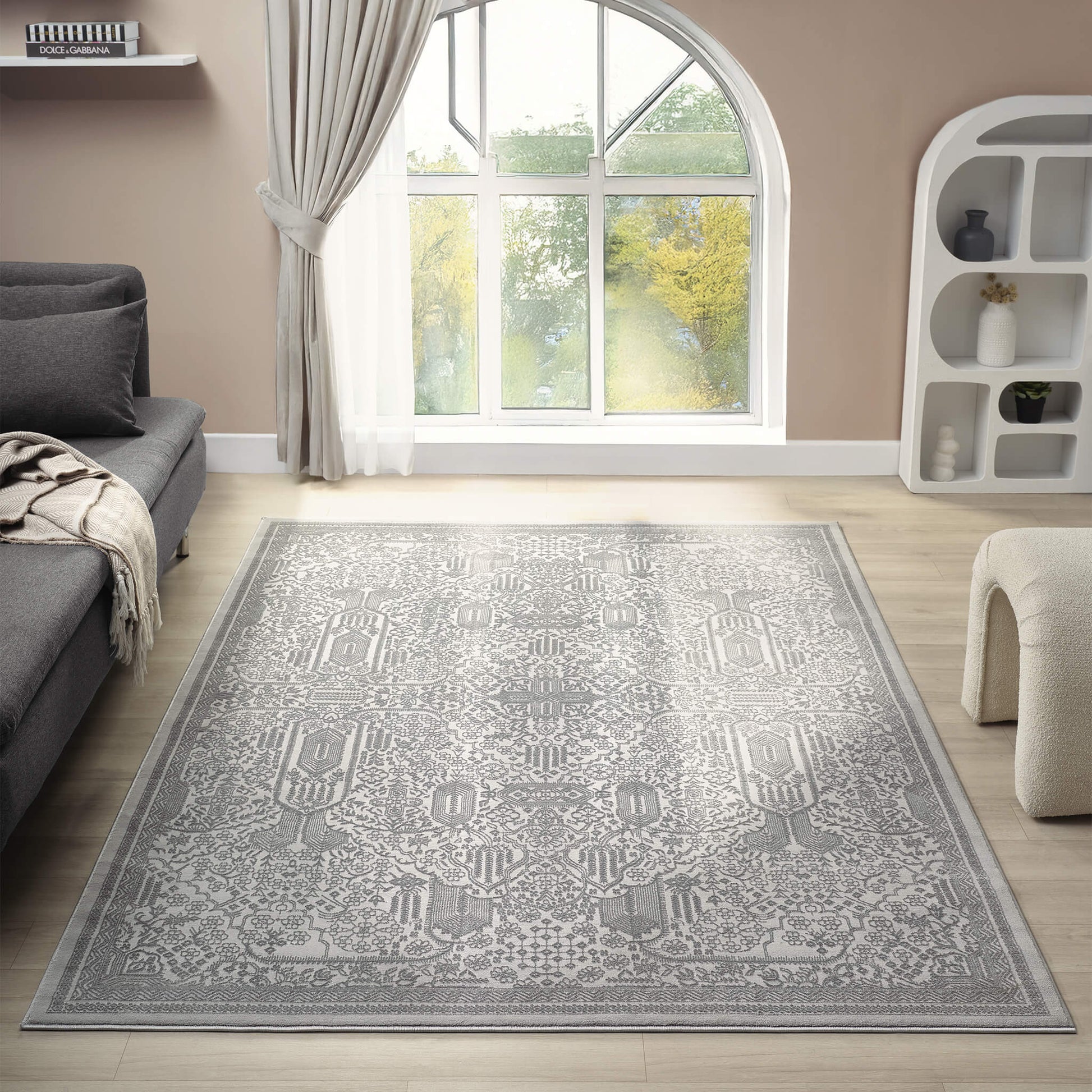 Granite Noble 775 Rug - Detail View | Rug Queen Australia